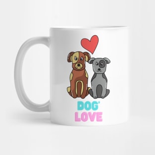 Love dogs my family Mug